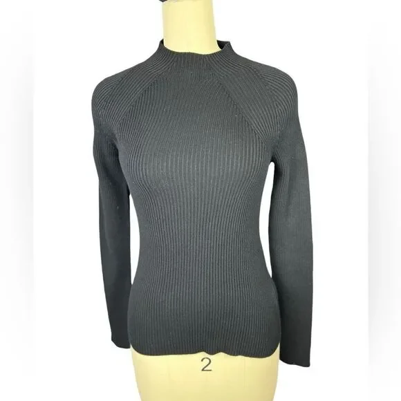 Boden Black mock-turtleneck Sweater - Picture 5 of 8